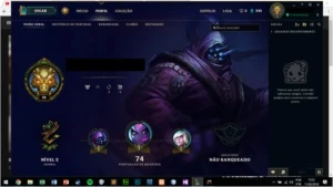 Conta unranked lol - League of Legends
