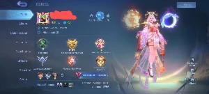 Conta Mobile Legends - 118 heróis, 272 skins