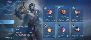 Conta Mobile Legends - 118 heróis, 272 skins