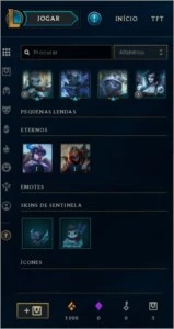 Conta  platina 4 57% winrate ganhando 18 pdl - League of Legends LOL