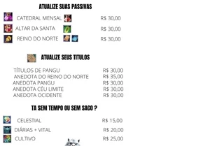 FAÇO SUAS DIÁRIAS NO PW - Perfect World