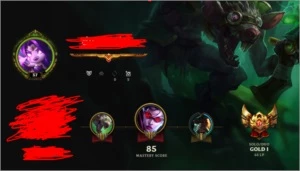 LVL 37 - GOLD 1 - 8 SKINS - MMR PLAT 3 - 25 CHAMPS - League of Legends LOL