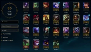 LVL 37 - GOLD 1 - 8 SKINS - MMR PLAT 3 - 25 CHAMPS - League of Legends LOL