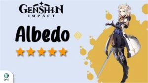 ✨ GENSHIN IMPACT CONTA COM ALBEDO 5⭐ AR5-10 ✨