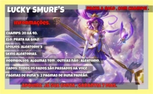 CONTAS LEVEL 30 COM CHAMPS! - League of Legends LOL