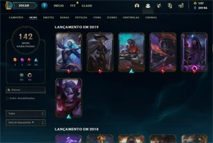 CONTA DE LEAGUE OF LEGENDS MAIN ADC LOL