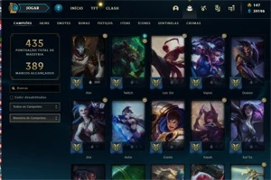 CONTA DE LEAGUE OF LEGENDS MAIN ADC LOL