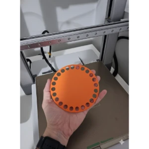 Base Circular 10 cm para Cesto de Crochê - Artesanato e Personalizados