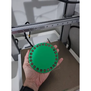 Base Circular 10 cm para Cesto de Crochê