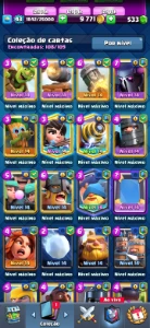 ⭐Conta Clash Royale Level 43⭐