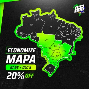 Mapa Rbr Ets2 Completo + Todas Dlcs