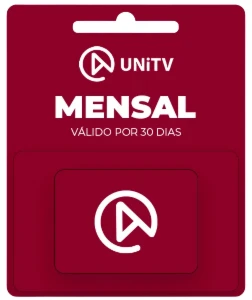 UNITV MENSAL 30 DIAS (codigo ou conta e senha) - Gift Cards