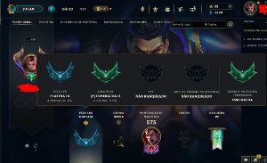 ⭐Conta Lol Full Champs | Lvl 520 | 196 Skins | 3 Ultimates ⭐ - League of Legends