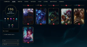 ⭐Conta Lol Full Champs | Lvl 520 | 196 Skins | 3 Ultimates ⭐ - League of Legends