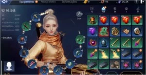 Conta mir4 75 90k power 2 pet epico 10k de po arqueira