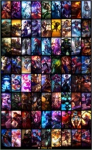 Conta LOL Diamante 4 72 skins - League of Legends