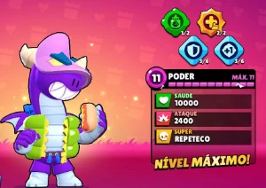 Conta Brawl Stars Com 6 Brawlers Max! Contendo 11500 Troféus