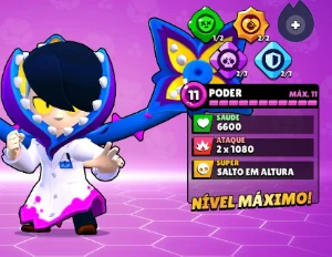 Conta Brawl Stars Com 6 Brawlers Max! Contendo 11500 Troféus