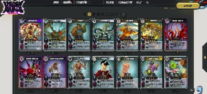 Conta Urban Rivals level 43 - 107 cartas - Outros