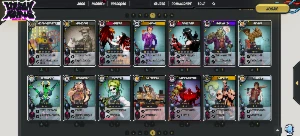 Conta Urban Rivals level 43 - 107 cartas - Outros