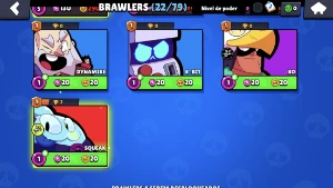 Conta de brawl Stars