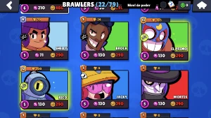 Conta de brawl Stars