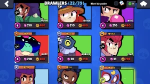 Conta de brawl Stars