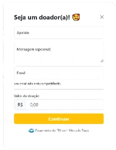 Sistema de Doações QR Code Mercado Pago - Outros