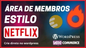 Área De Membros Vip  - Modelo Netflix  Entrega Automática