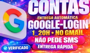 25 Contas Gmail 25 Contas - GOOGLE LOGIN TEMPO.