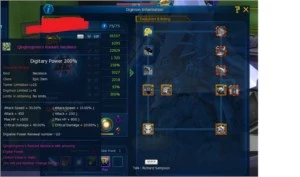 Conta End Game Lucemon - Digimon Masters Online DMO