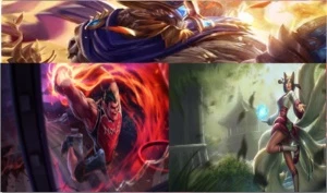 Conta Ouro 4 C/ 113 Campeoes E 16 skins BORDA OURO - League of Legends LOL