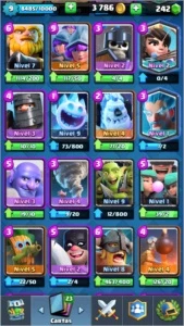 Conta Clash Royale