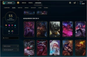 vendo conta de lol - League of Legends