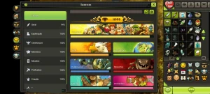 Conta dofus touch 8 personagens 200 e todos os dofus