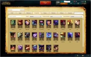 CONTA DE LEAGUE OF LEGENDS 27 CHAMPS / 5 SKINS / S6 SILVER LOL