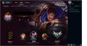 Conta LEAGUE OF LEGENDS level38  PRATA - 80 Campeões LOL