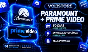 PARAMOUNT + PRIME VIDEO • 30 DIAS • [ENTREGA AUTOMÁTICA]⚡