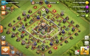 Vila Clash Of Clans CV11