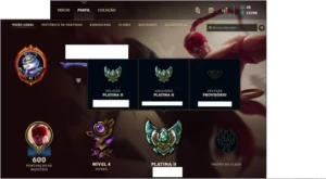 Conta de lol - League of Legends