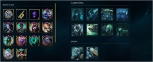 Conta diamante - League of Legends LOL