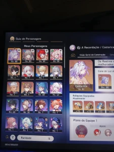 Conta Castorice e0s1, Tribbie e1s1, Hyacine e0s1 - Honkai: Star Rail