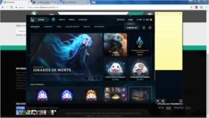 CONTA DIAMANTE 5 S7. 93 champs 49skin ativa desde a season 3 - League of Legends LOL