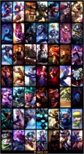 CONTA DIAMANTE 5 S7. 93 champs 49skin ativa desde a season 3 - League of Legends LOL