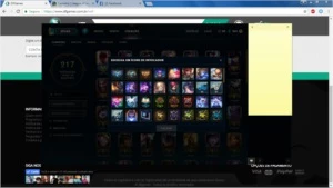 CONTA DIAMANTE 5 S7. 93 champs 49skin ativa desde a season 3 - League of Legends LOL