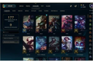 Conta LOL 55 Skins raras - League of Legends