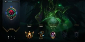 CONTAS DE LOL AMBAS GOLD 4 - League of Legends