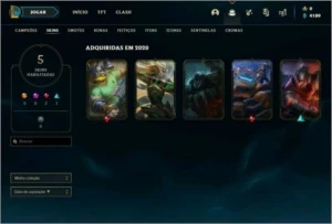Conta Diamante 2 - League of Legends LOL