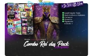 Mega pack 300 gigas - rei dos pack 2025 - Outros