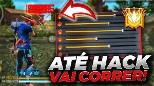 Free Fire Sensibilidade Mobile igual Regedit/Emulador ATT